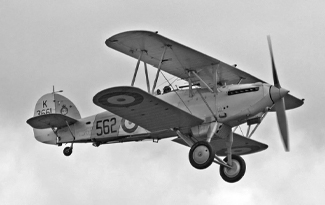 an old war plane