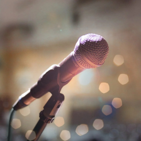 a microphone