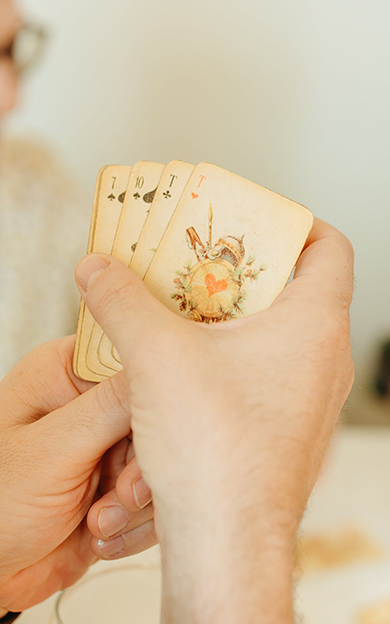 a deck of cards