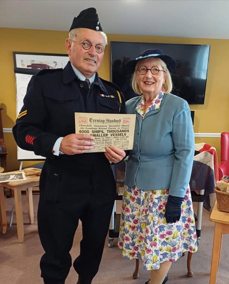 d-day visitors